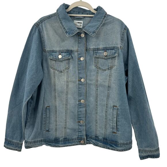 NWT cisono denim jean jacket - Picture 1 of 8